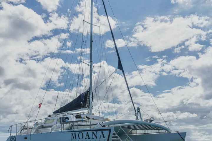 a large ship in a body of water