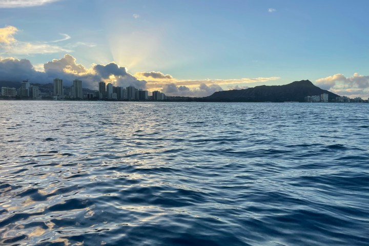 a large body of water