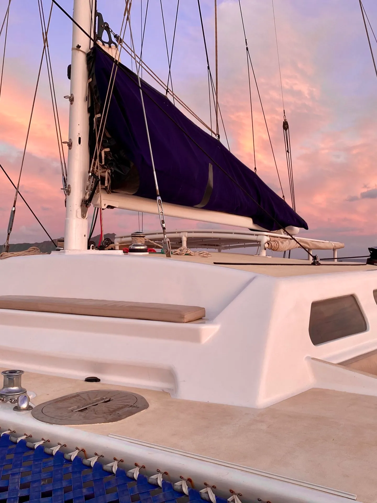 a close up of a boat