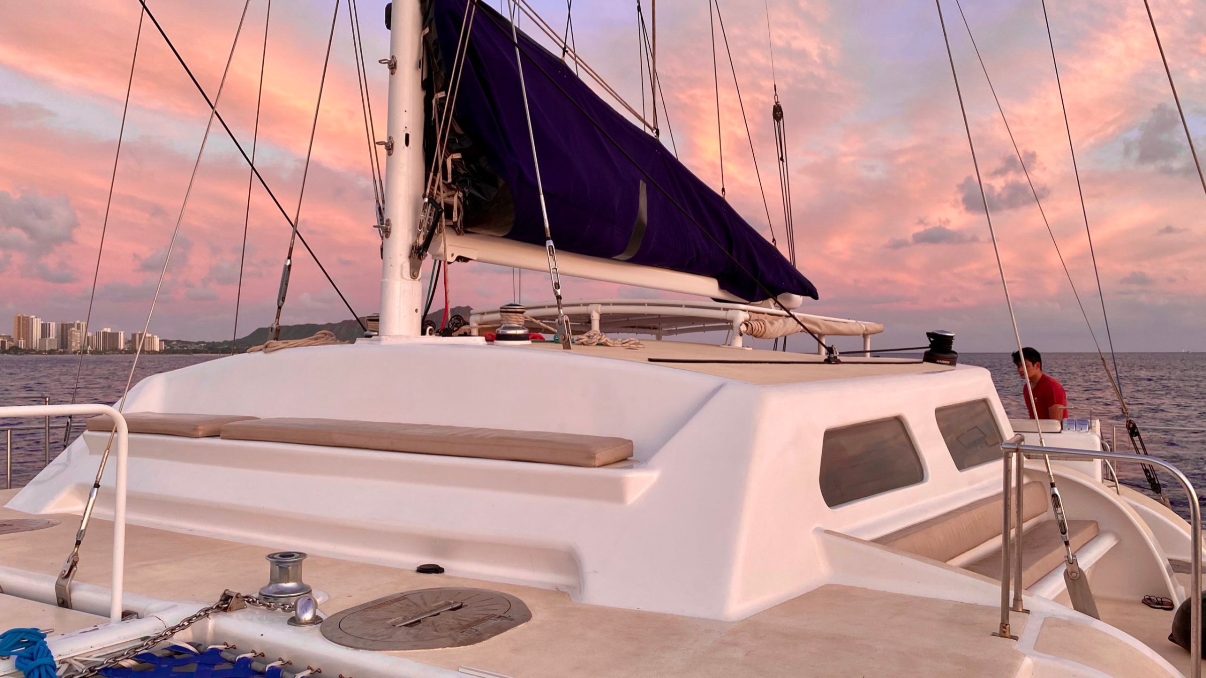 a close up of a boat